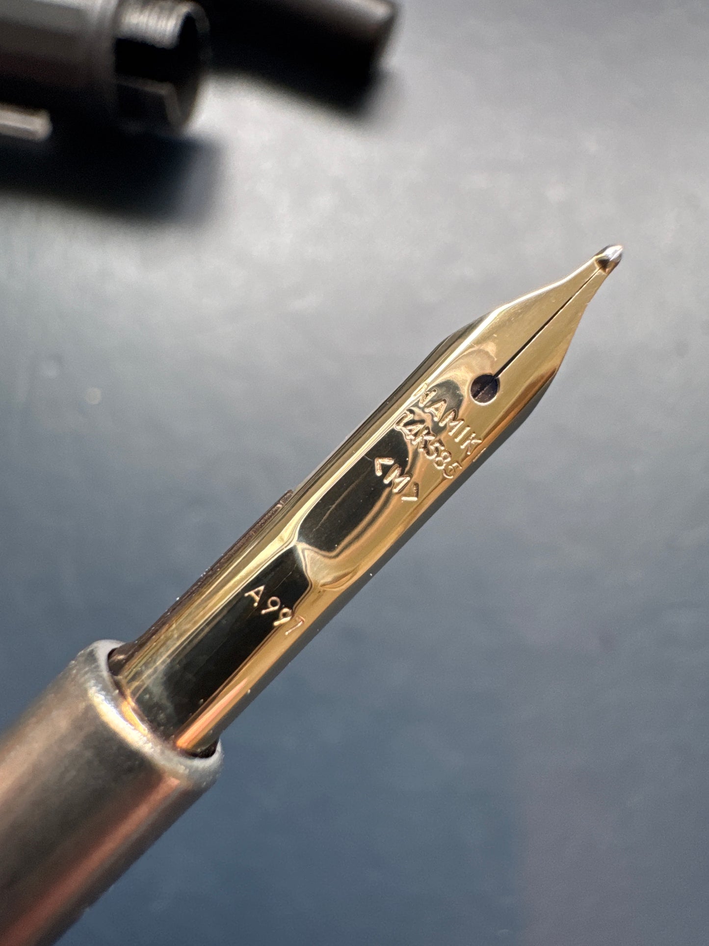 Namiki Capless (Vanishing Point) Faceted Matte Black "Stealth" Fountain Pen