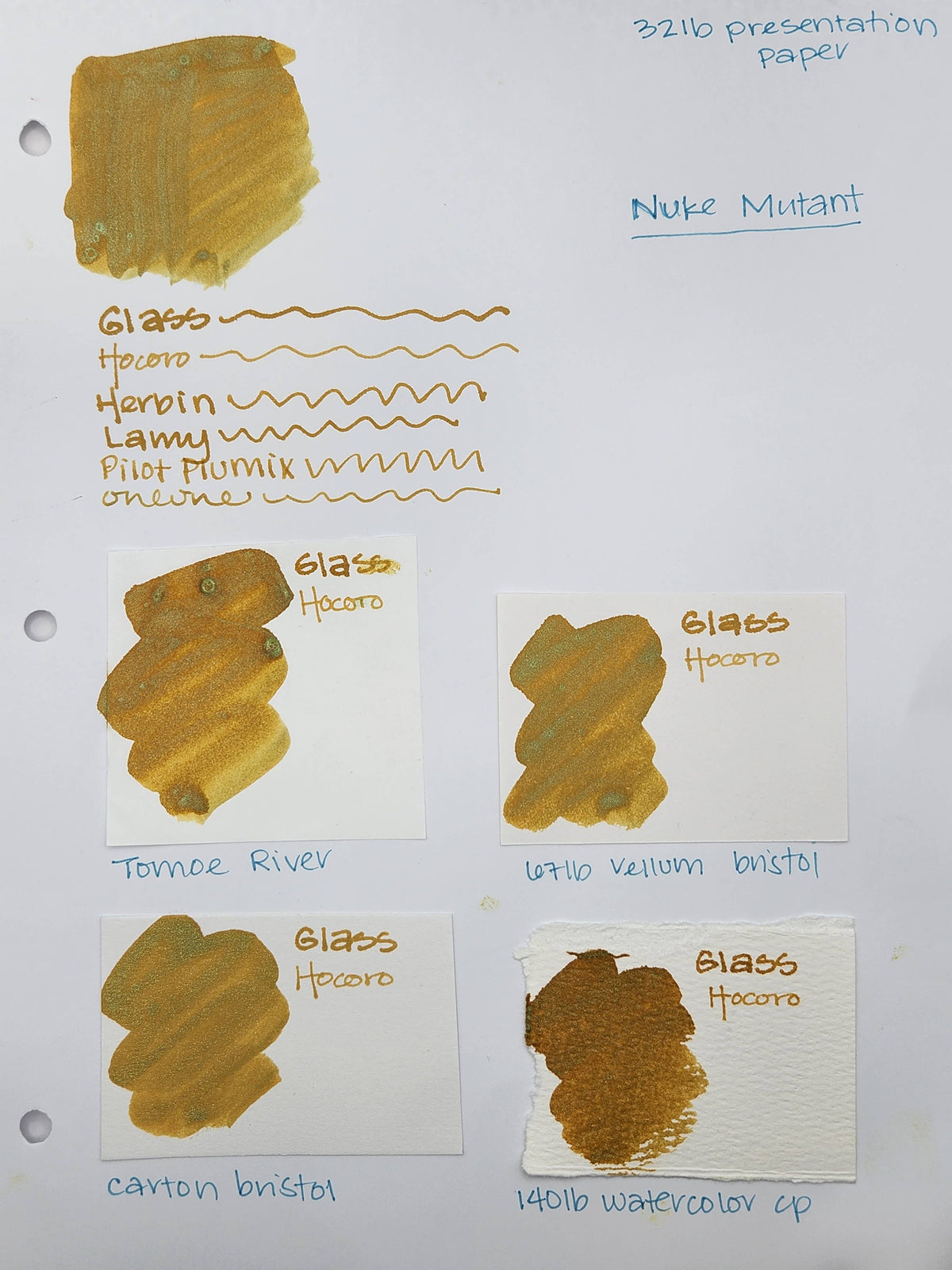 Push/Pull Fountain Pen Ink - Nuke Mutant