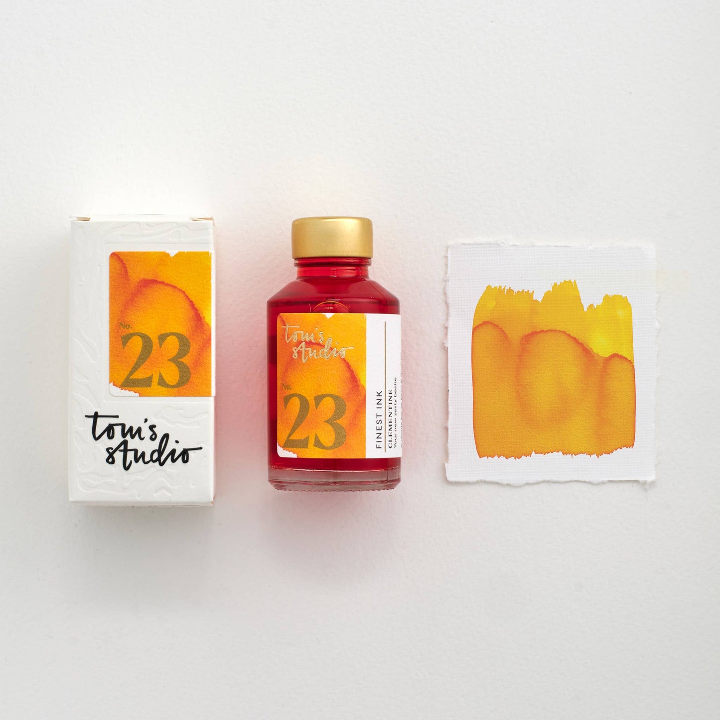 Tom's Studio Fountain Pen Ink - Clementine