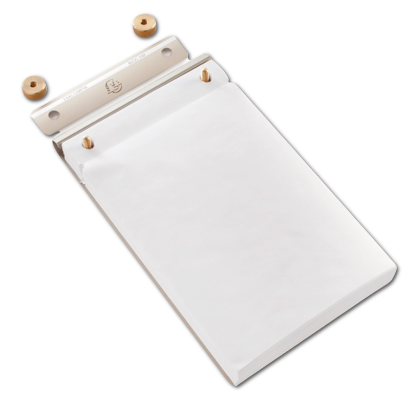 FAF Pad Refills - For FAF Brass Desk Pads: 4 x 6.25 BLANK PAPER