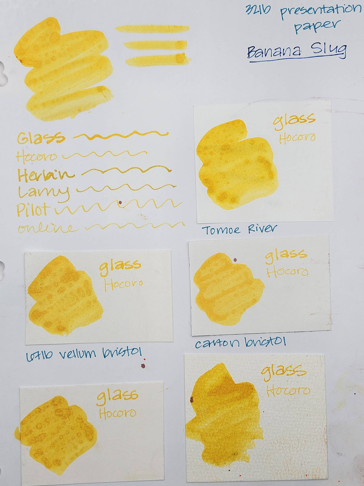 Push/Pull Fountain Pen Ink - Banana Slug