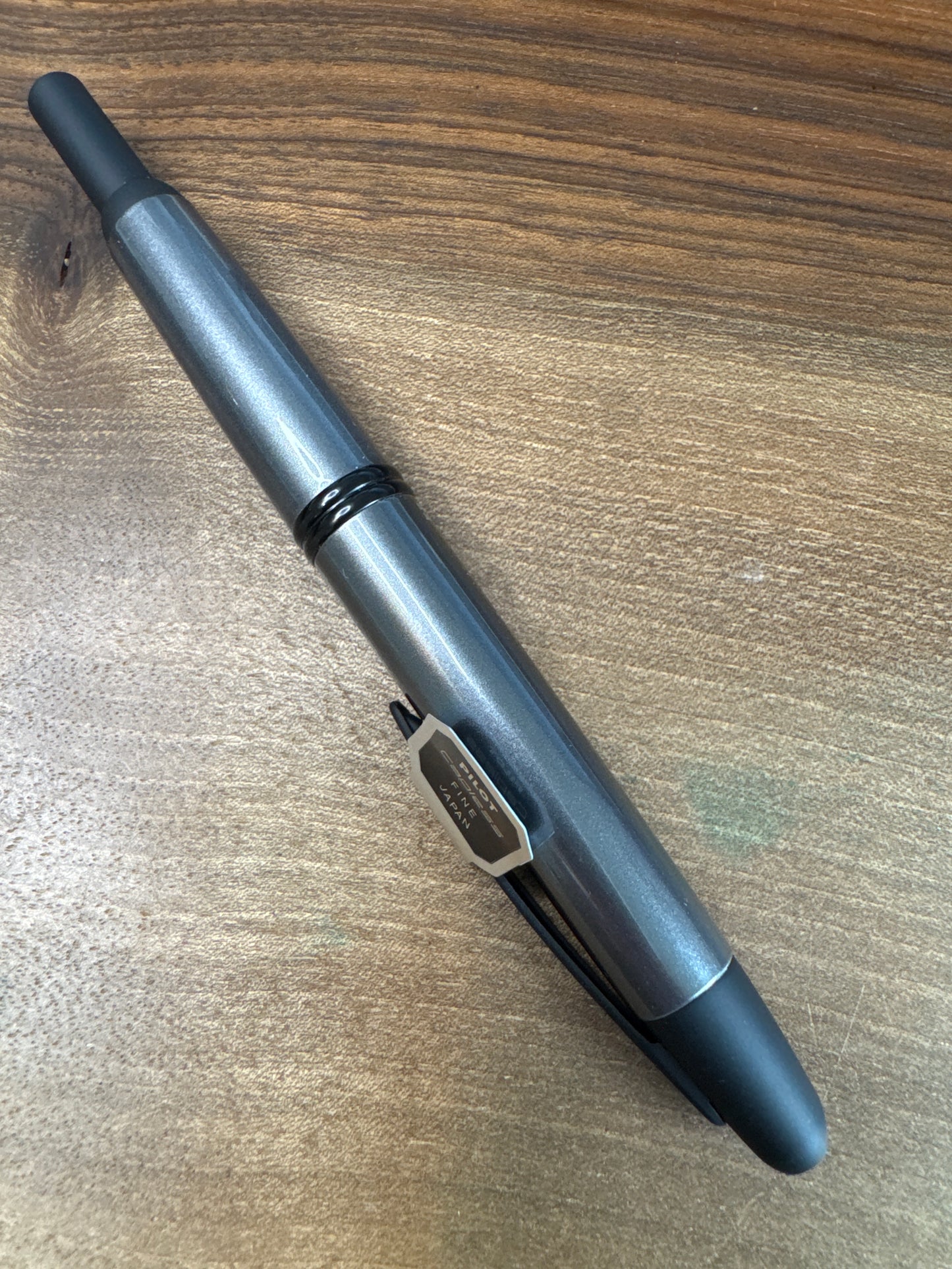 Pilot Vanishing Point Fountain Pen Gun Metal/Black