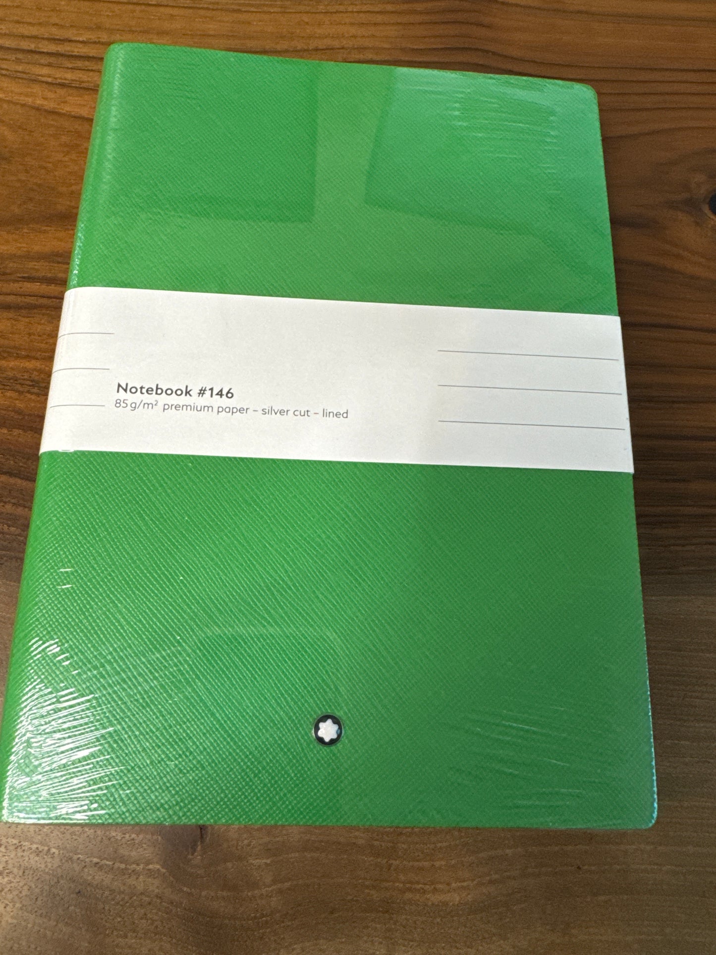 Montblanc 146 Green Notebook Old Style Paper