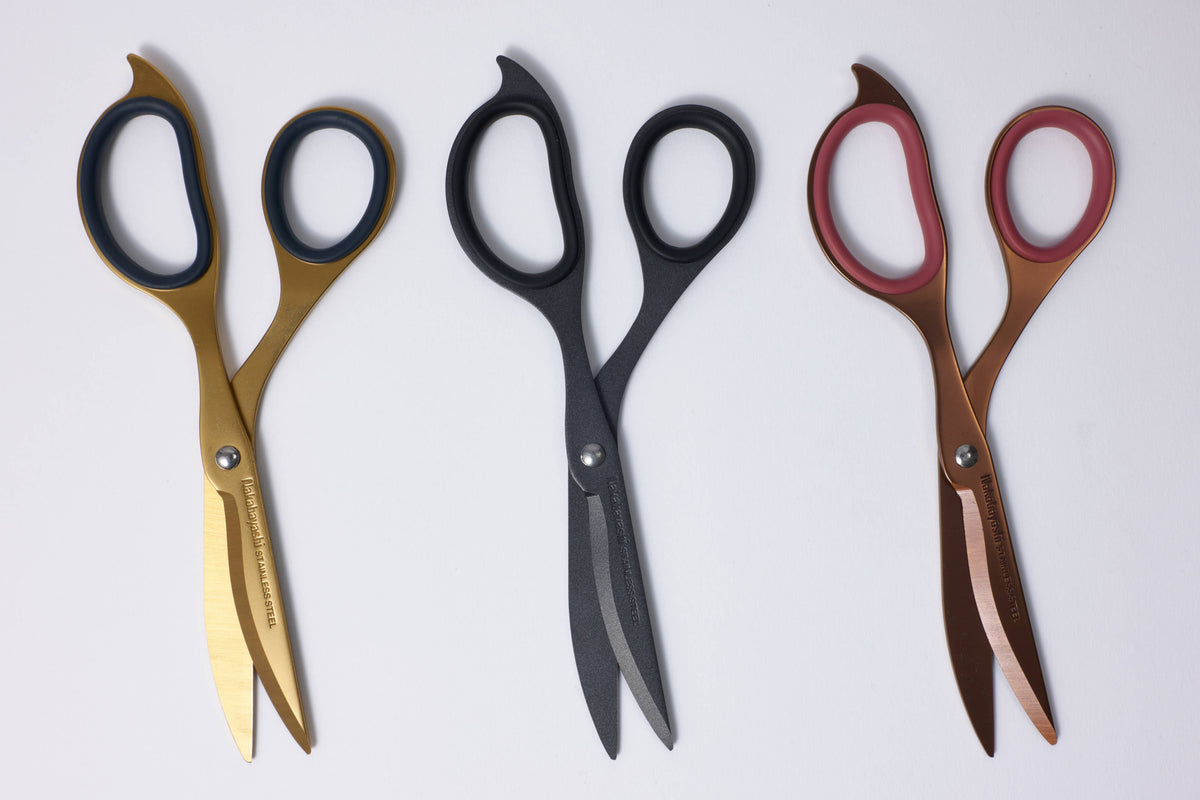 Hikigiri Slim Scissors for Delicate Cutting Titanium PINK