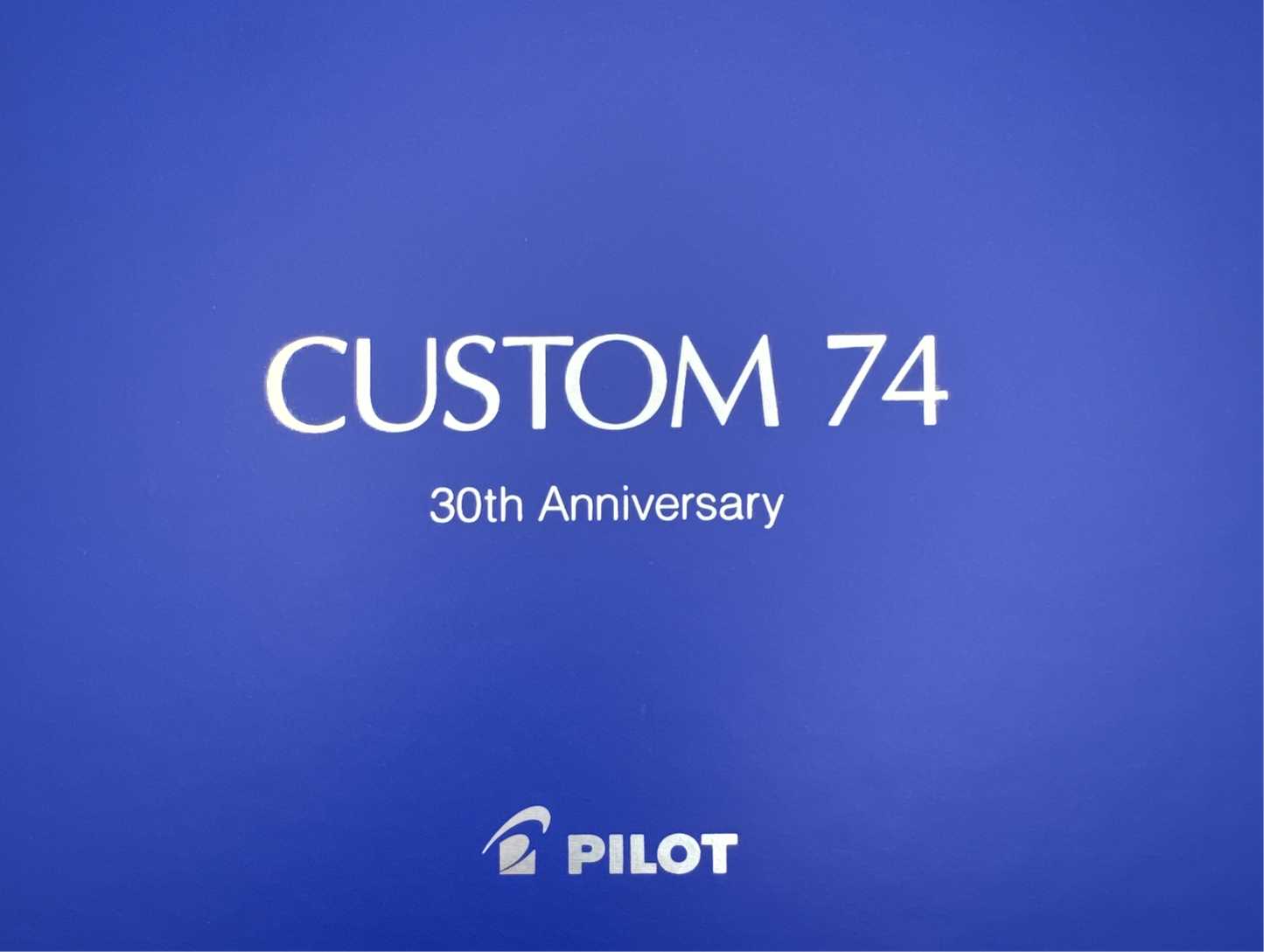 Pilot Custom 74 Fountain Pen 30th Anniversary Set FM