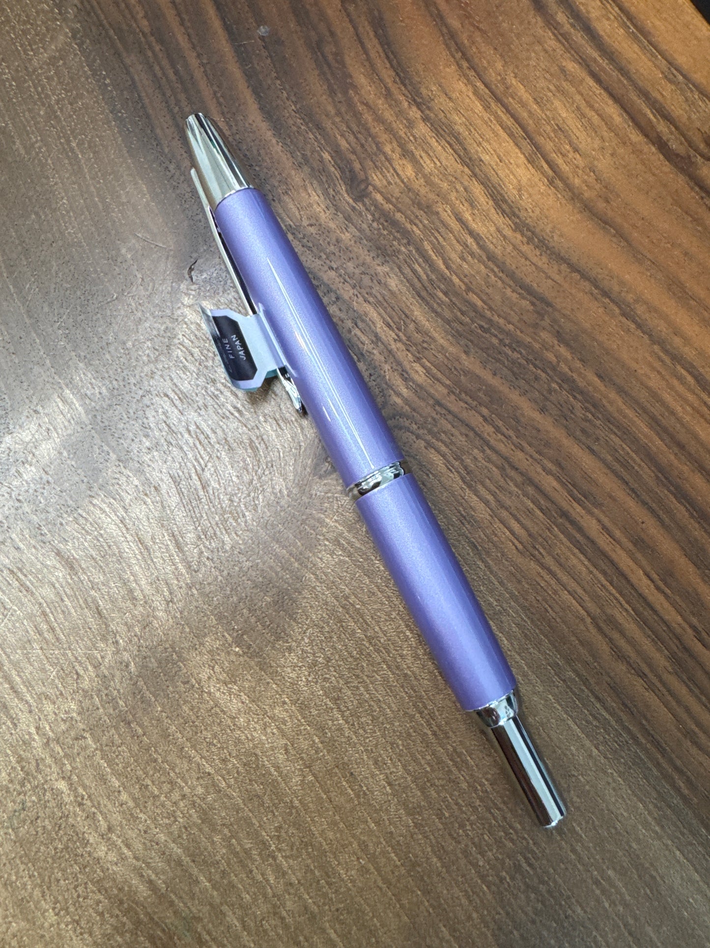 Pilot Vanishing Point Decimo Purple Fine nib