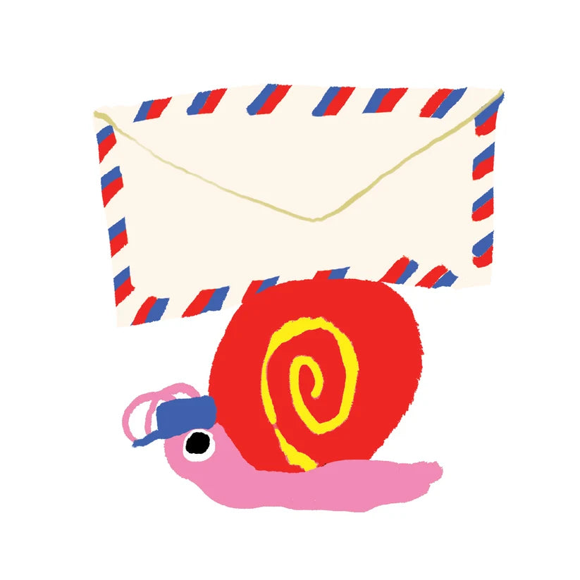 Stationery Store Day Vinyl Sticker Snail Mail