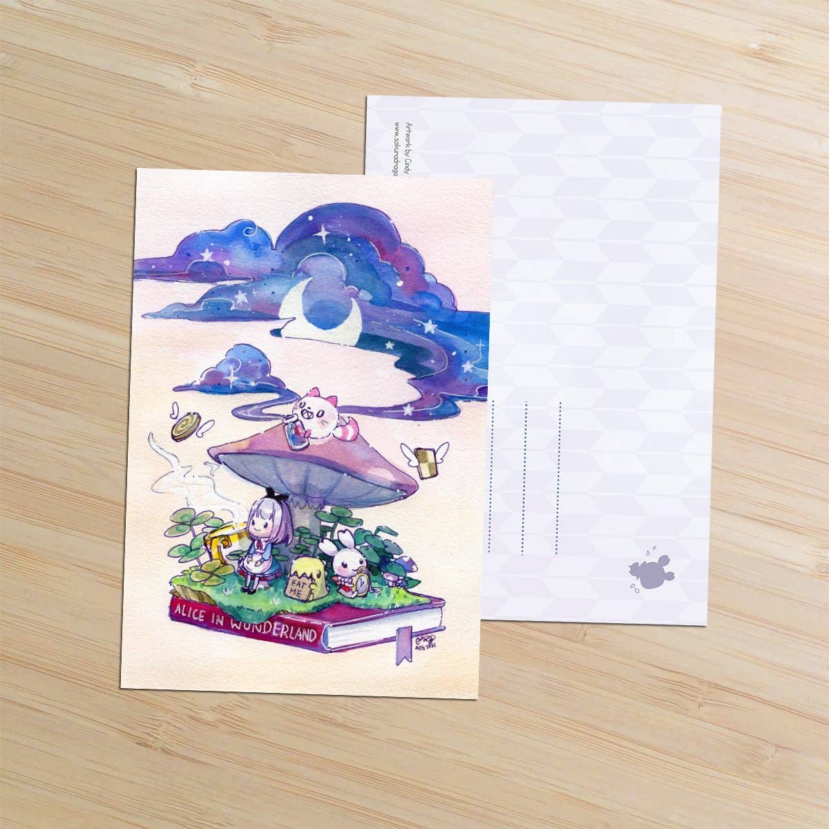 Alice and Friends Postcard