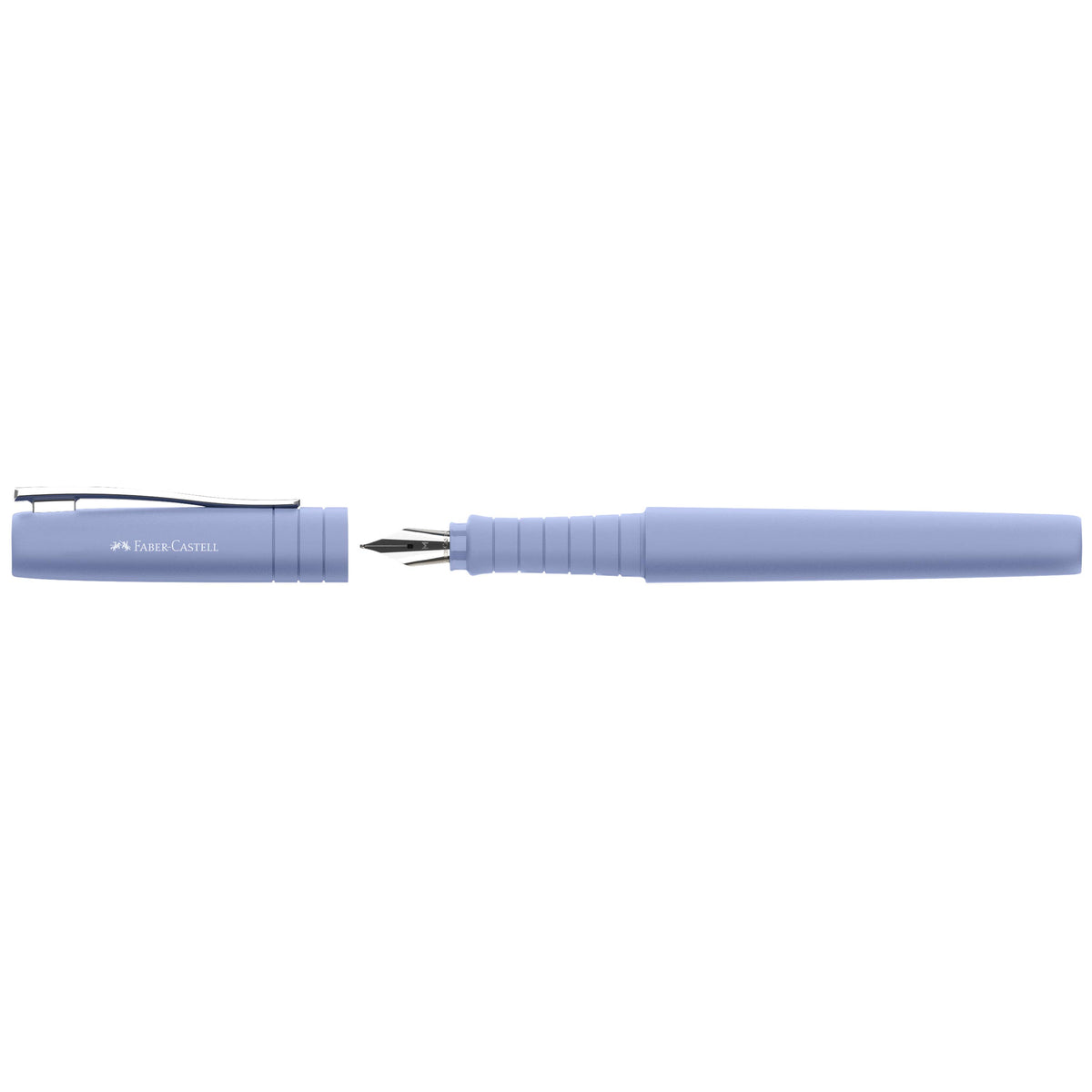 Faber Castell Poly Fountain Pen, Pale Iris - Smooth Touch Pen: Medium