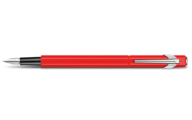 Fountain Pen 849™ Metal, Fine Nib Size with Gift Box: White