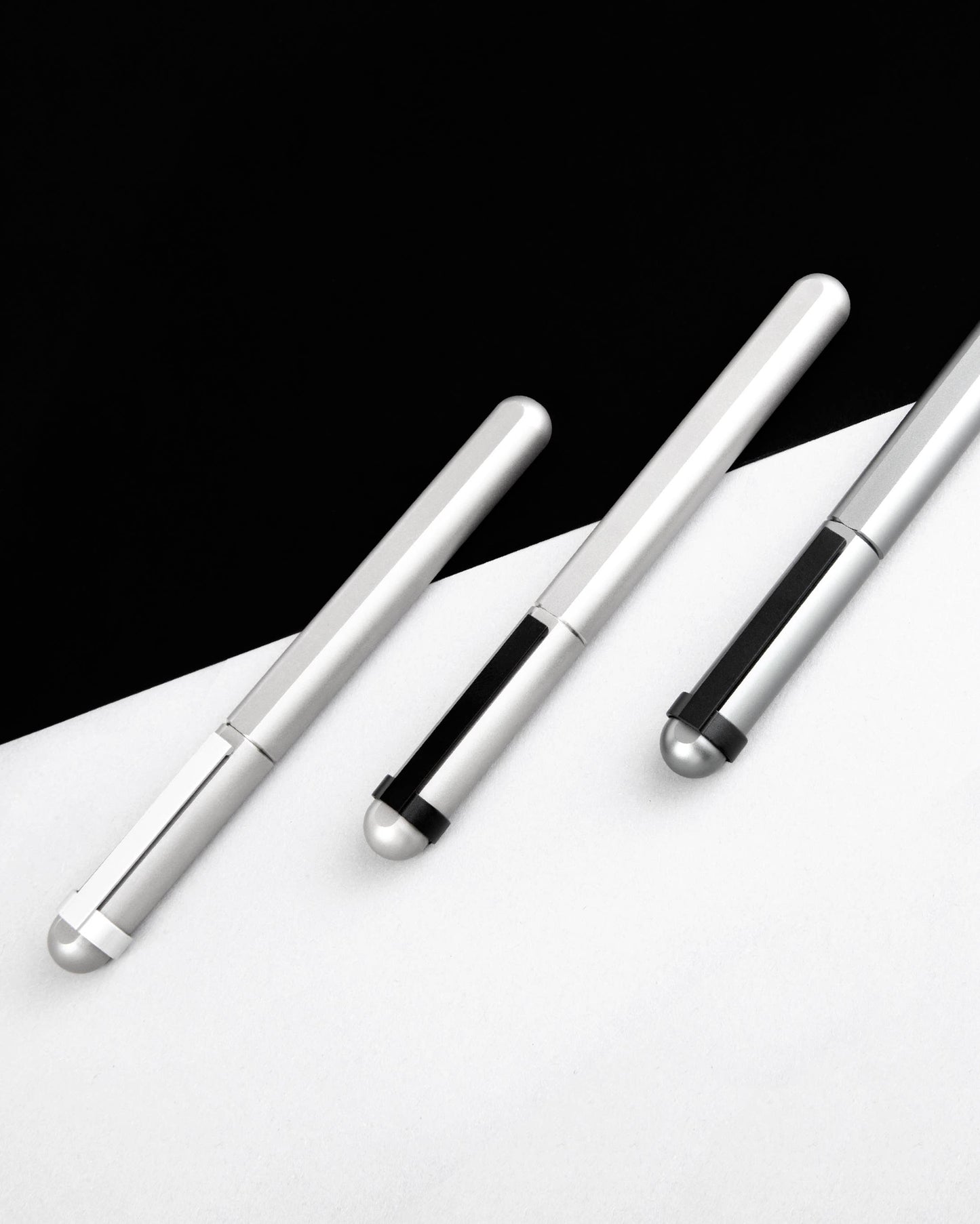 Stilform CLIP - INK Pen Clip: Warp Black / Steel