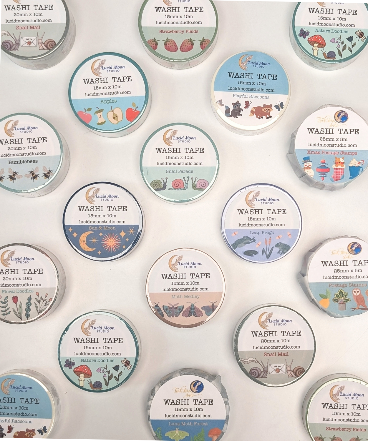 Nature Doodles Washi Tape