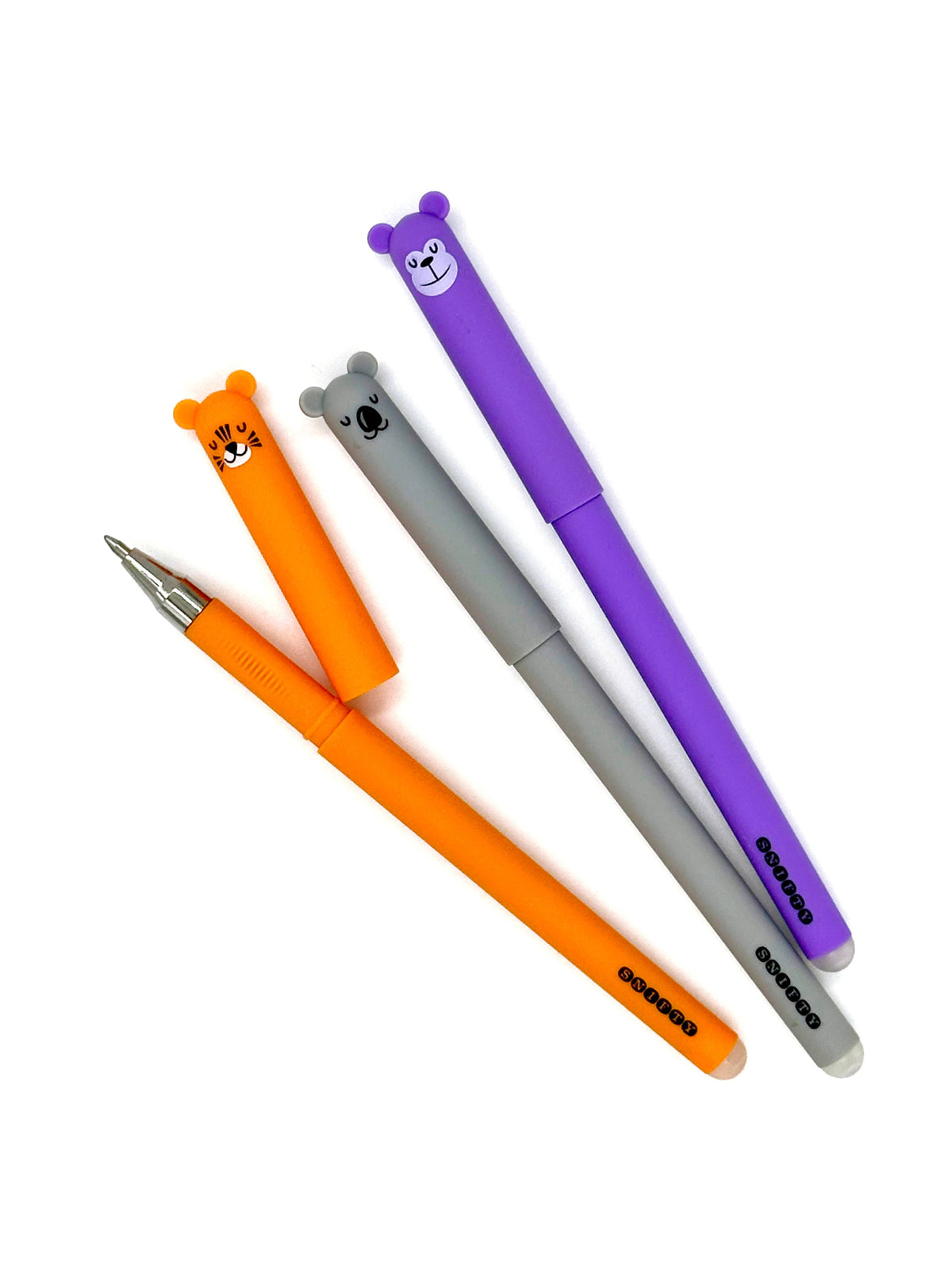 WILD LIFE ERASABLE GEL PENS
