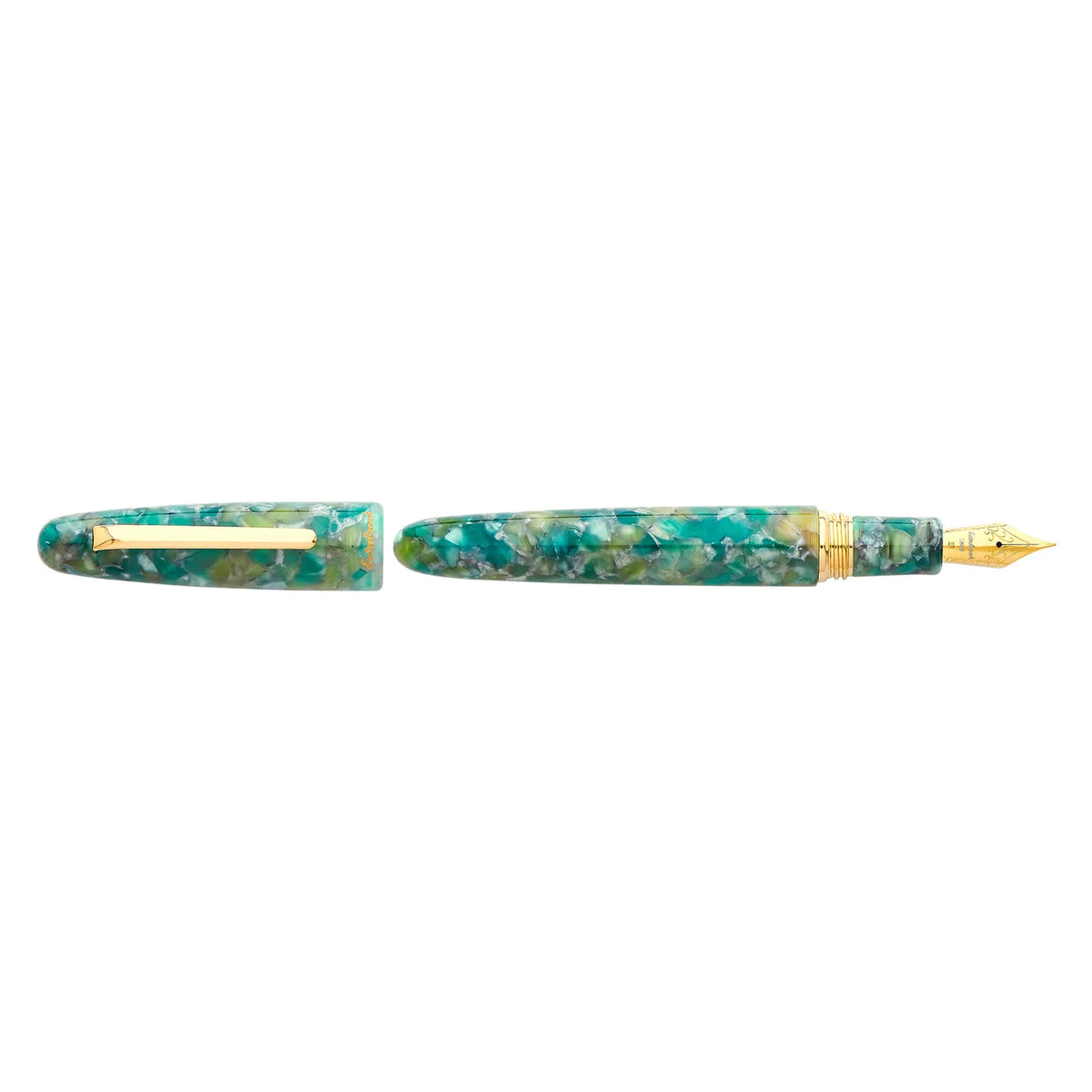 Esterbrook Estie Sea Glass with Gold trim Fountain Pen