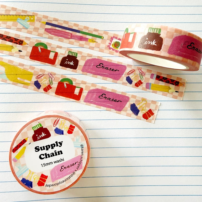 Stationery Store Day Washi Supply Chain