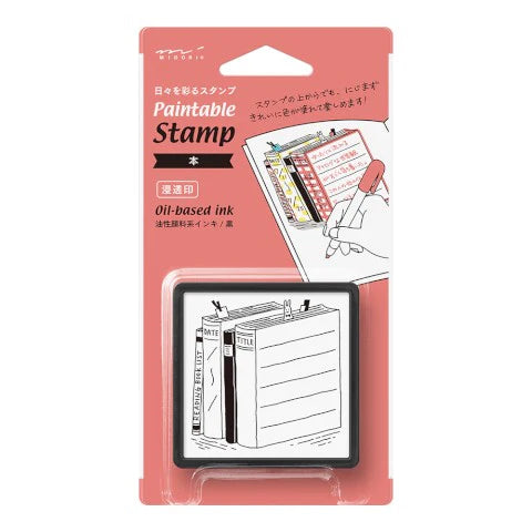 MIdori Paintable Stamp Pre Inked