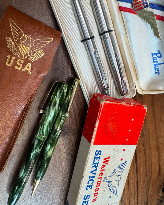 Imagine the history of this pen...
