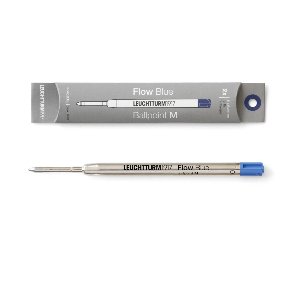 Leuchtturm Ballpoint Pen Refill for Drehgriffel - Flow Line: Green / Medium