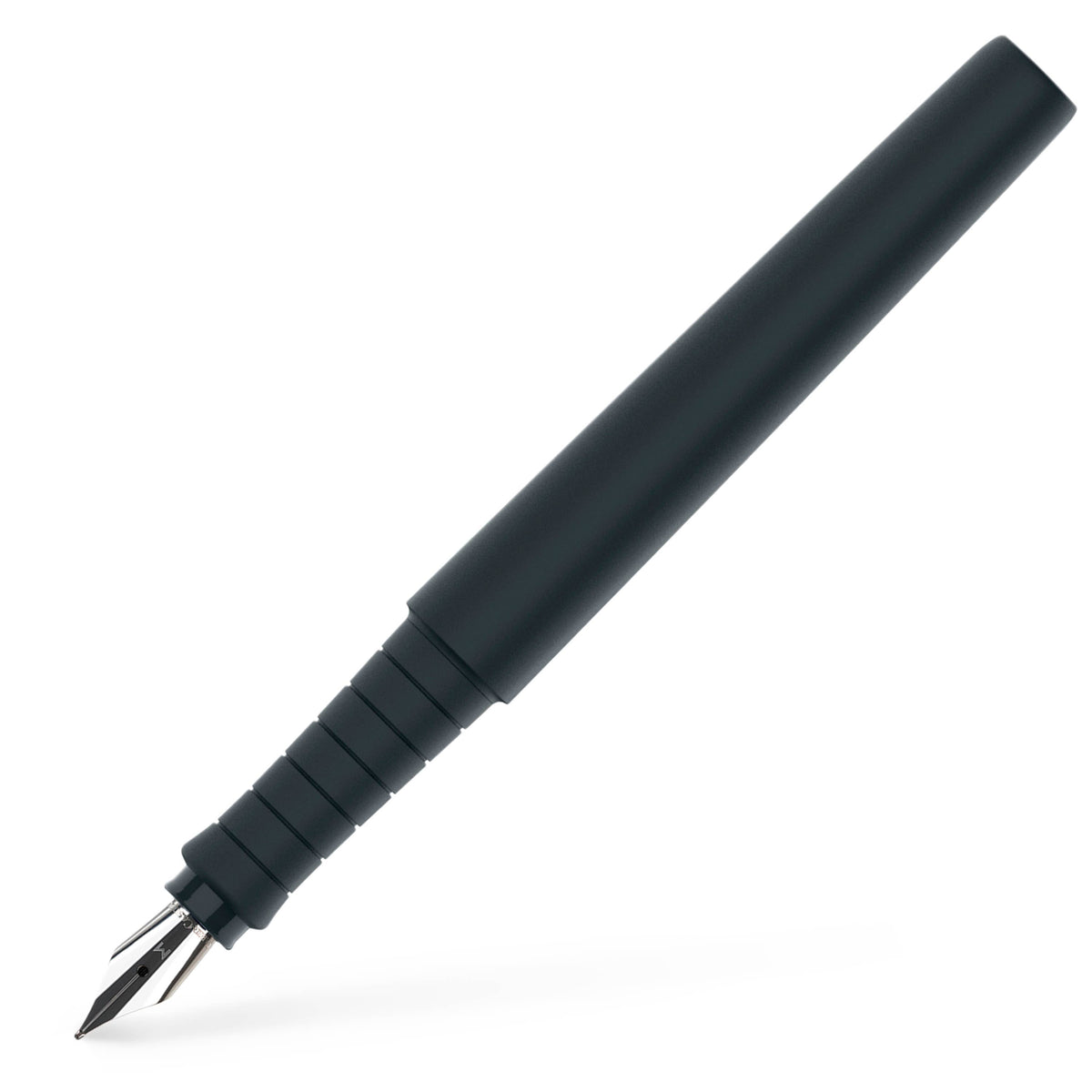 Faber Castell Poly Fountain Pen, Black - Smooth Touch Pen: Broad