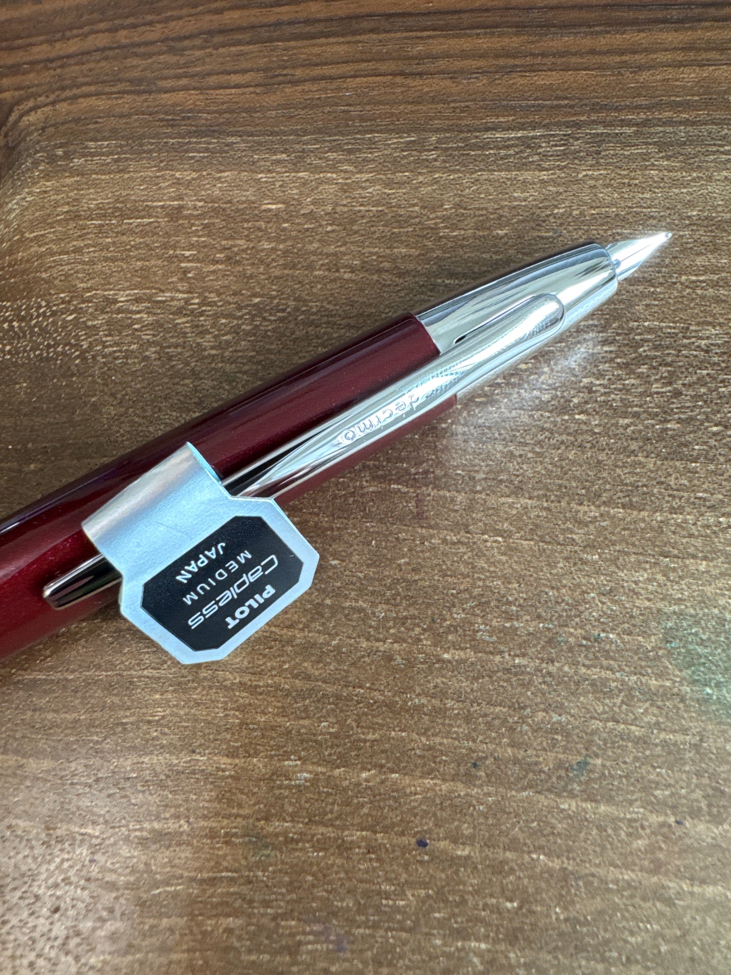 Vanishing Point Decimo Burgundy with Medium Nib