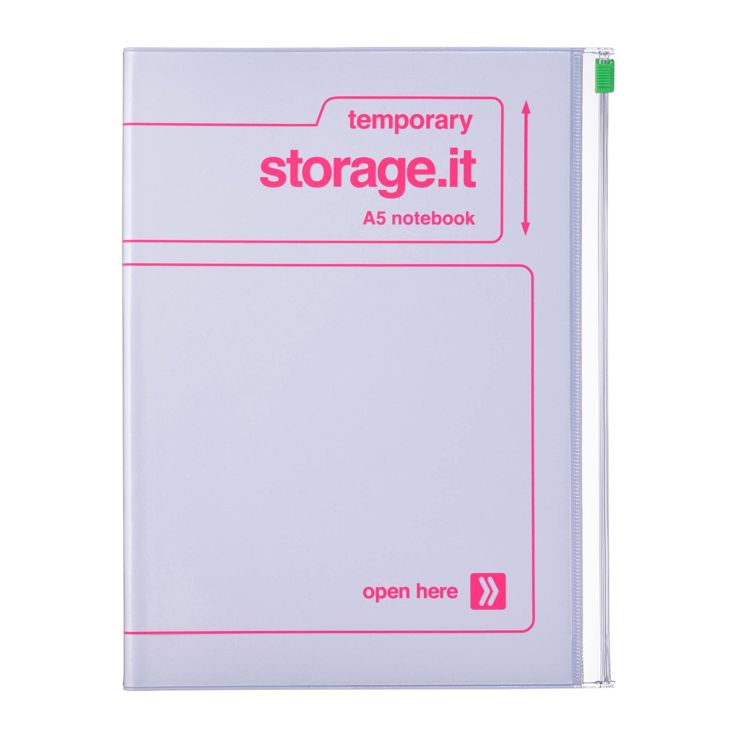 Vol.2 Eco-friendly refillable Notebook A5 / STORAGE.it: Blue