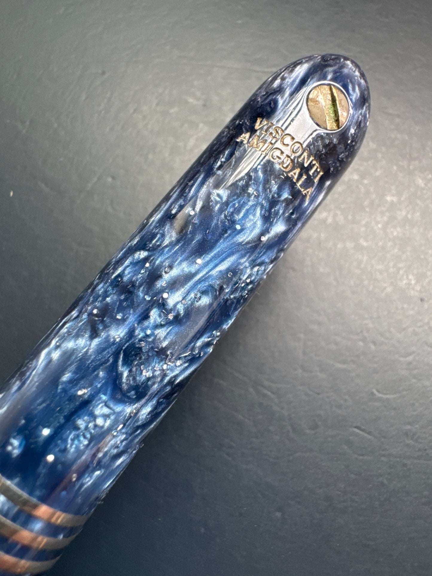 Visconti Amigdala Blue Fountain Pen