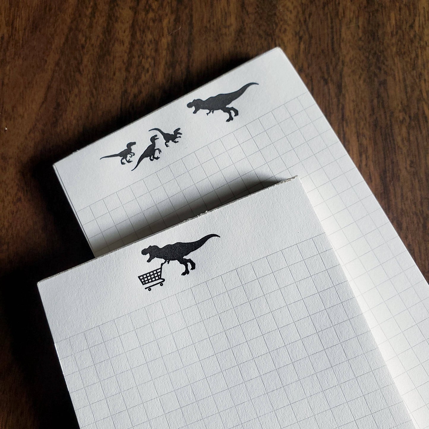 Dinosaur Notepad: Grocery Trex