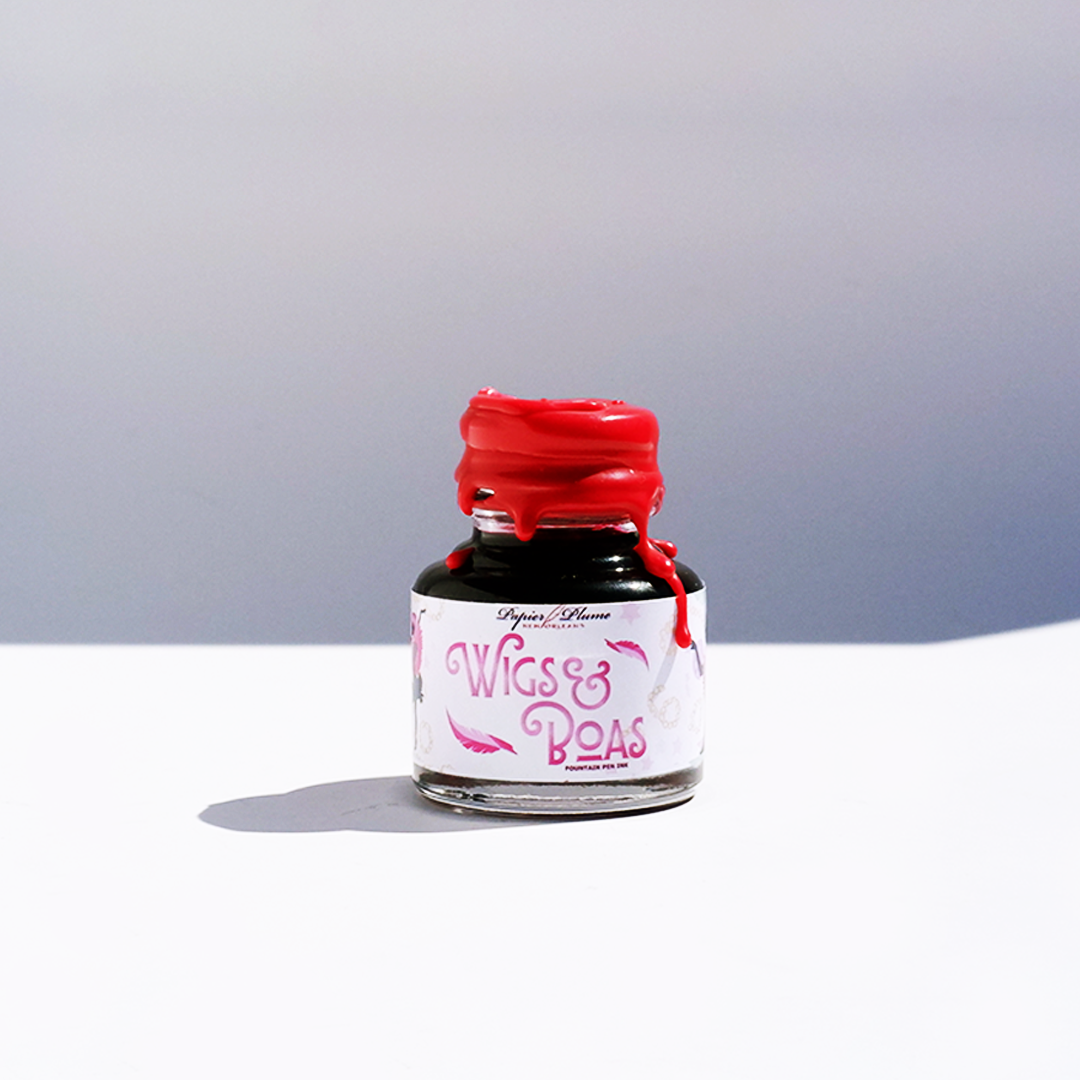 Papier Plume New Orleans Collection Special Edition Fountain Pen Inks: Wigs and Boas