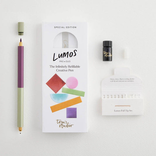 Lumos Pro - Colour Block: Plum - Lichen / Duo Tip