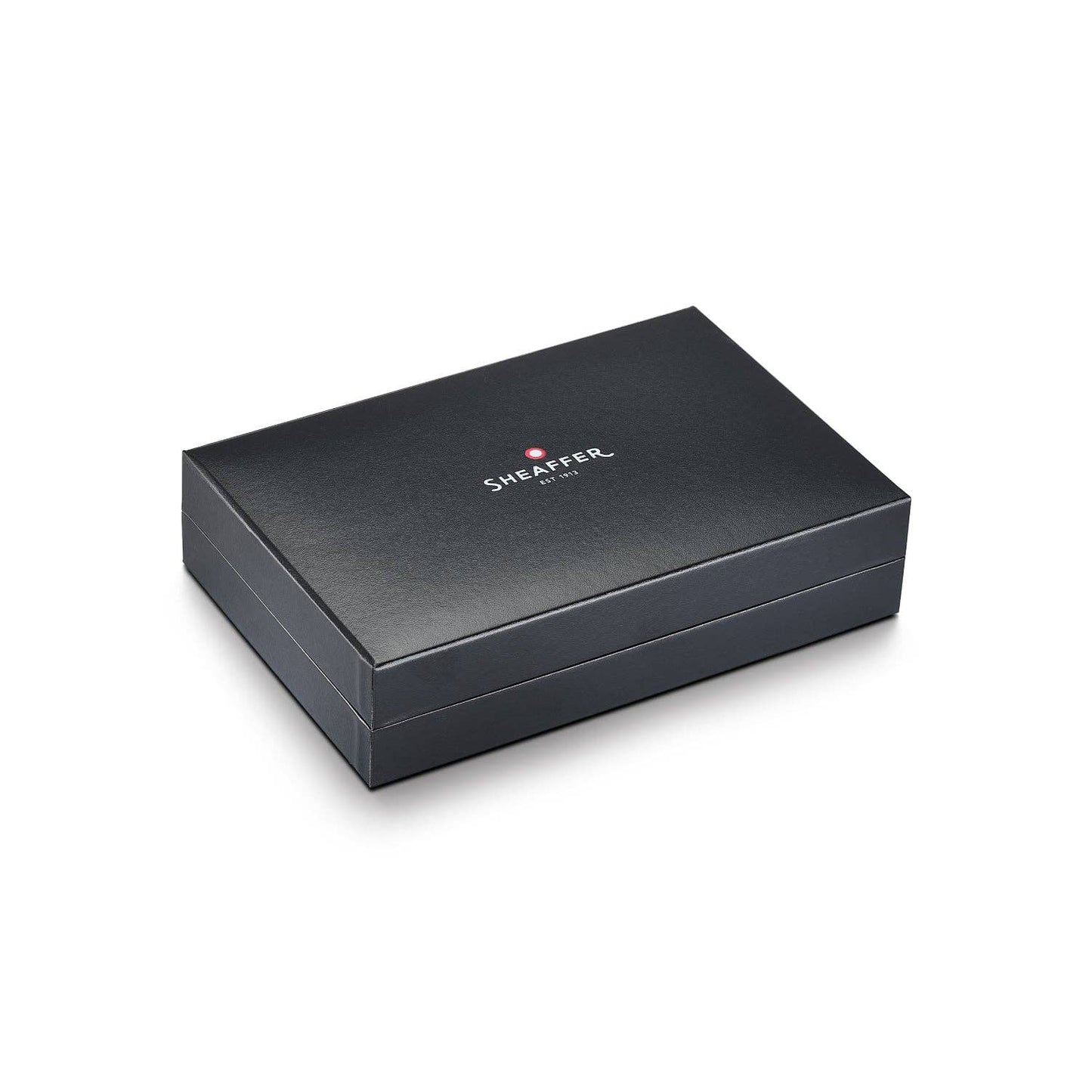 Sheaffer Legacy 9065 Glossy Black and Chrome Bi-Color Fountain Pen with 14k PVD Gold-Plated Inlaid Nib and Trims: Fine