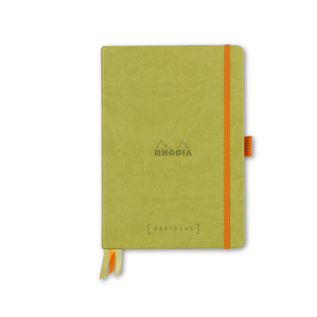 Rhodia Hardcover Goalbook Dot Bullet Journal - Ivory Paper: TAUPE