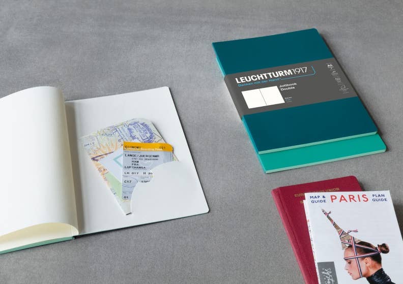 Leuchtturm Jottbook - Lightweight Notebook Alternatives - Packs of 2: Lemon & Rising Sun / Medium / Ruled