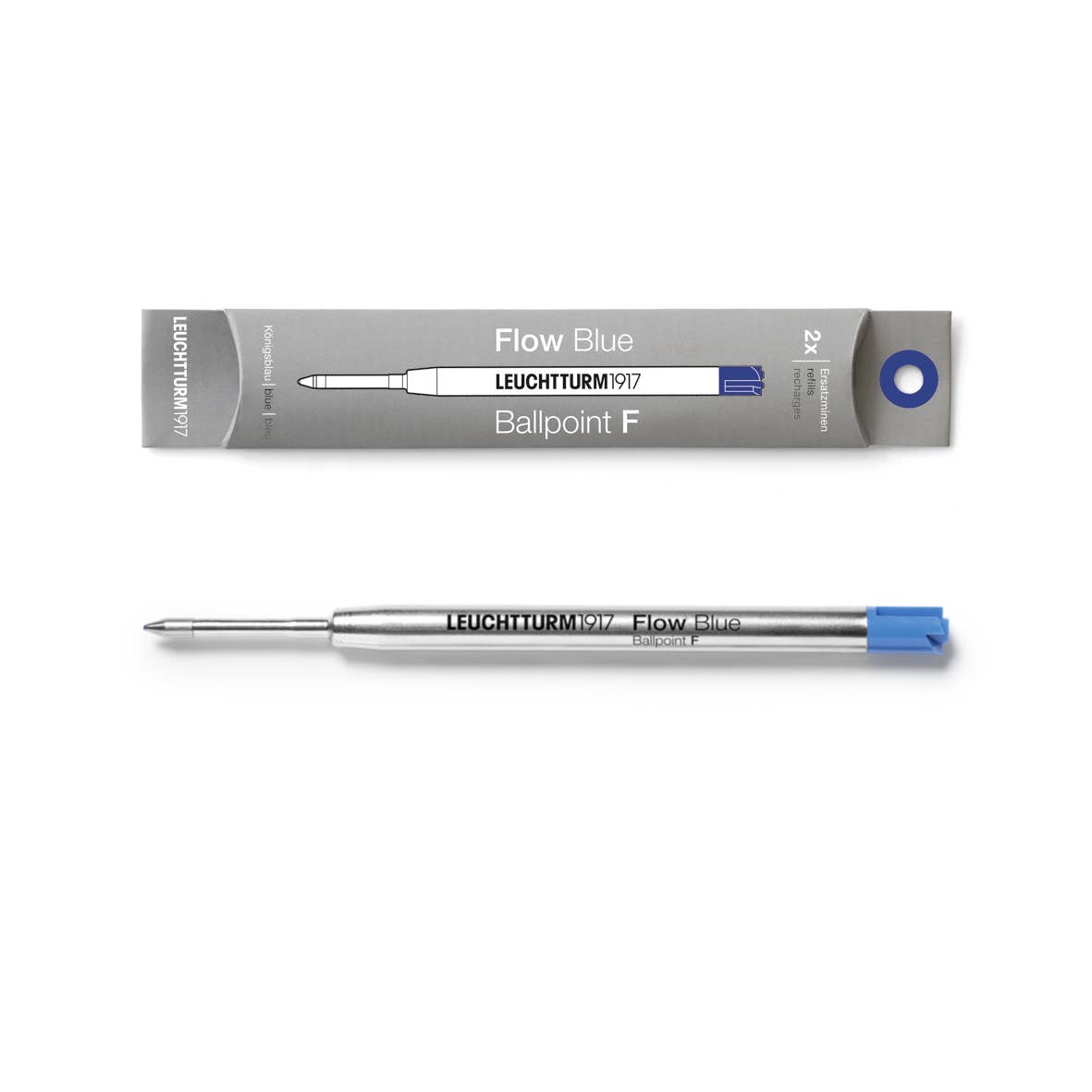 Leuchtturm Ballpoint Pen Refill for Drehgriffel - Flow Line: Green / Medium