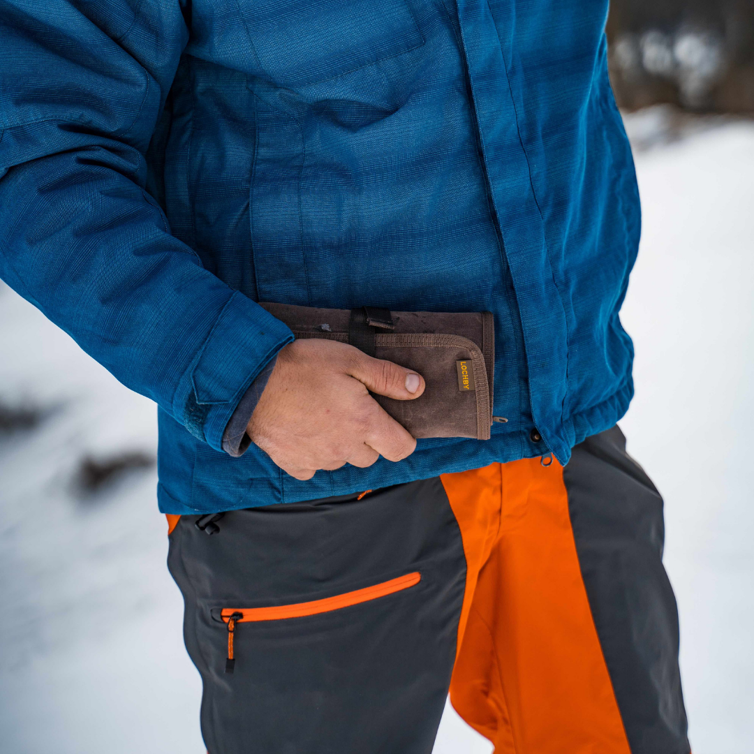 Lochby Tool Roll: Nautical/Navy Cream