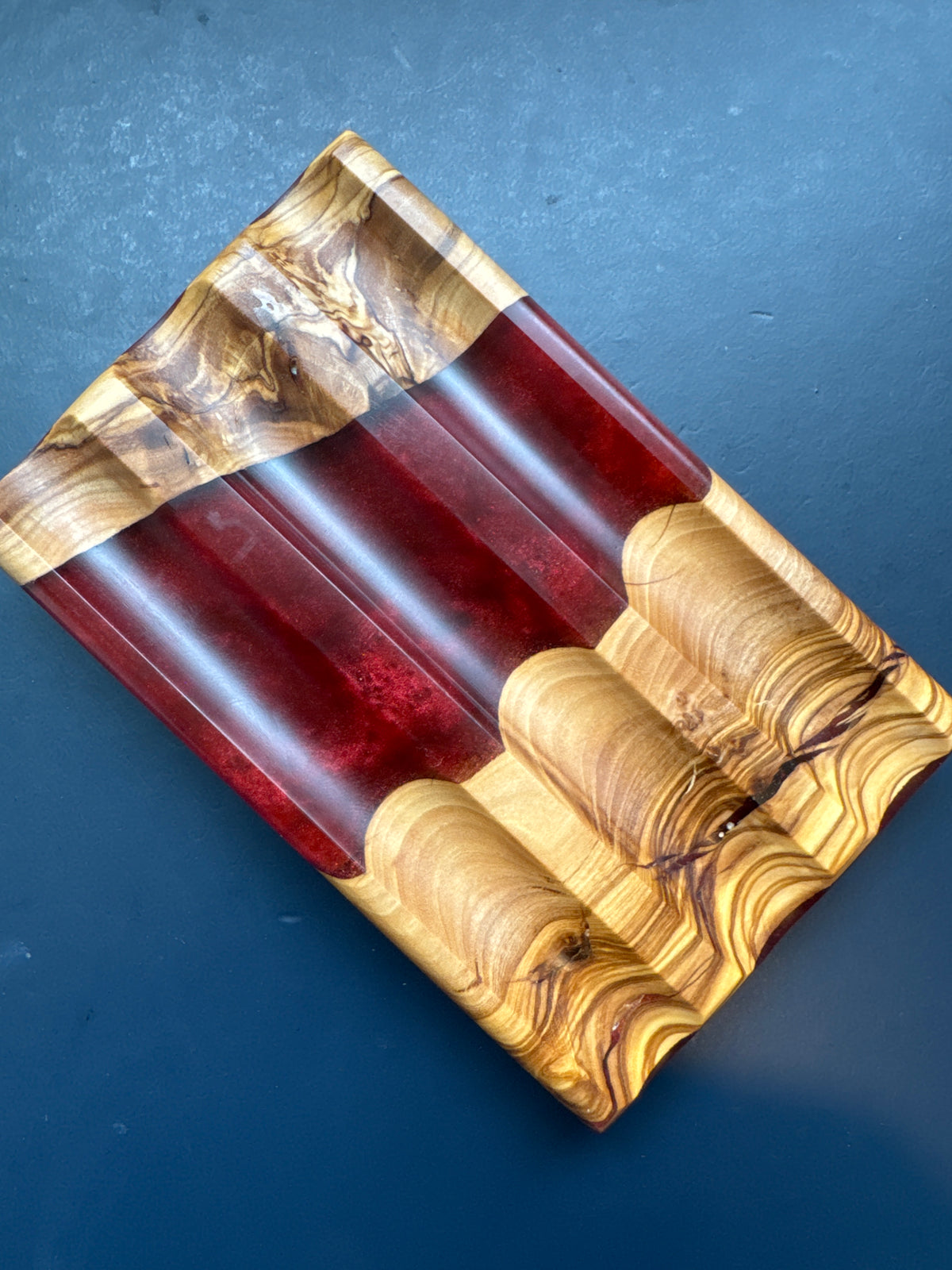 Wood and Epoxy Pen Rest