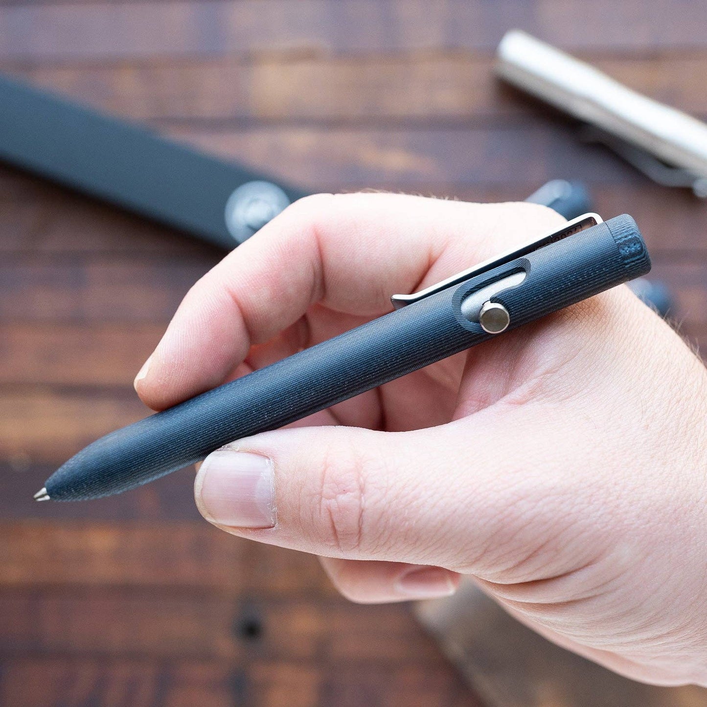 Tactile Turn G10 Bolt Action Pen: Orange / Standard [5.6"]