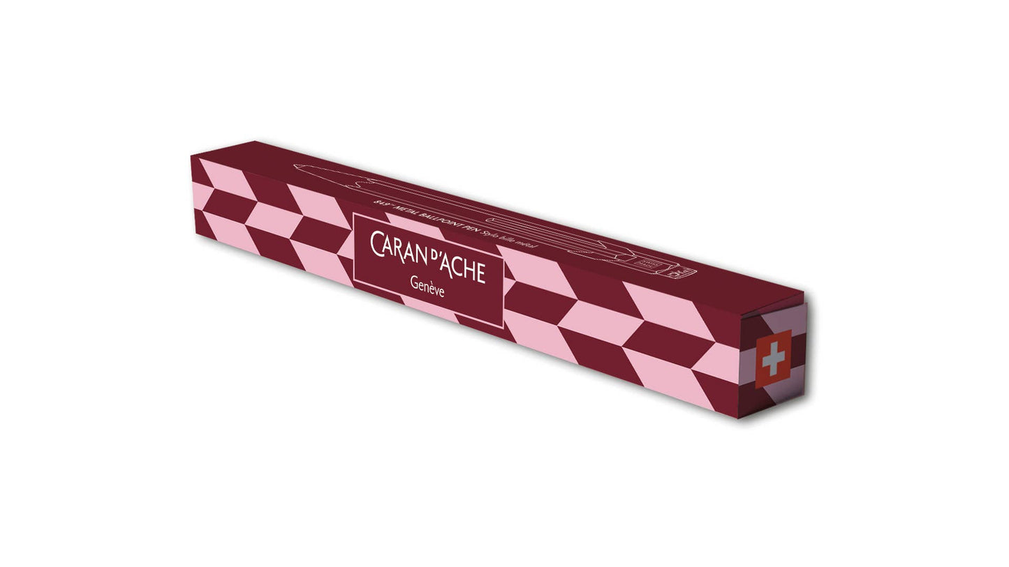 Mosaic 849 Special Edition Ballpoint Pen - Garnet Red