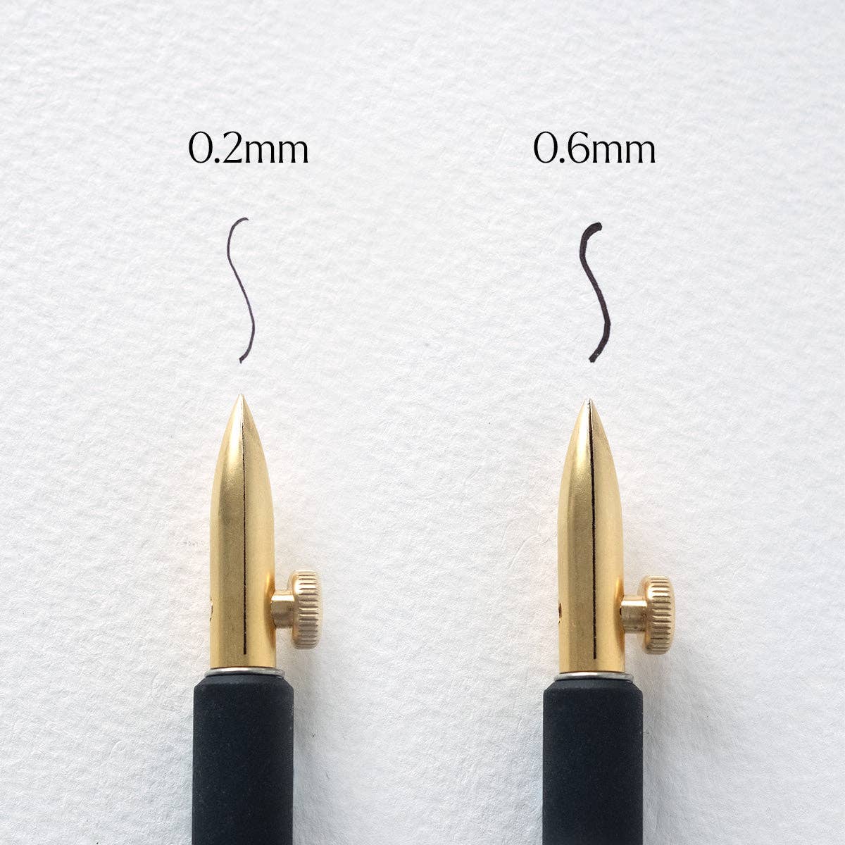 Tom's Studio One-Dip-Nib: Brass / Nib + Pen