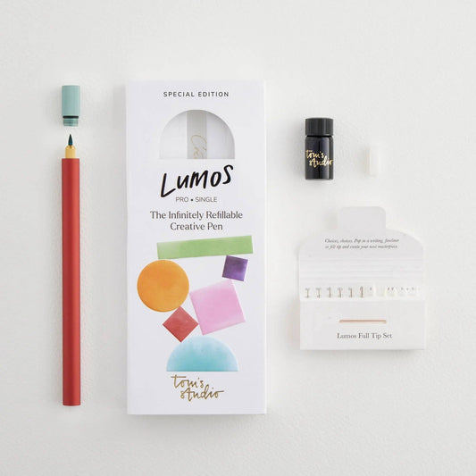 Lumos Pro - Colour Block: Cranberry - Sky Blue / Single Tip