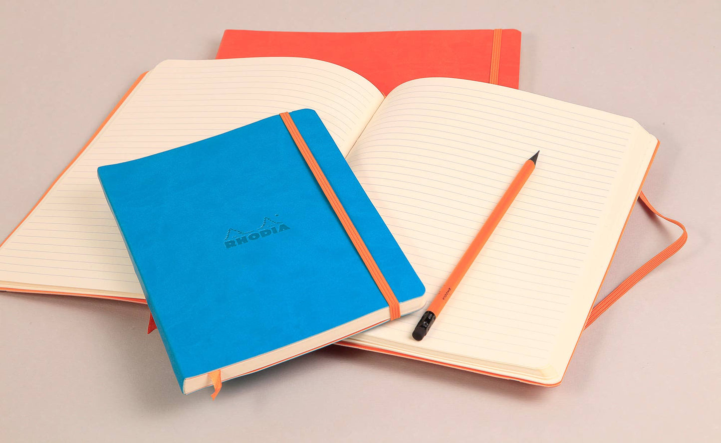 Rhodia Softcover Journal (Large) 7.5 x 9.75: Poppy Lined