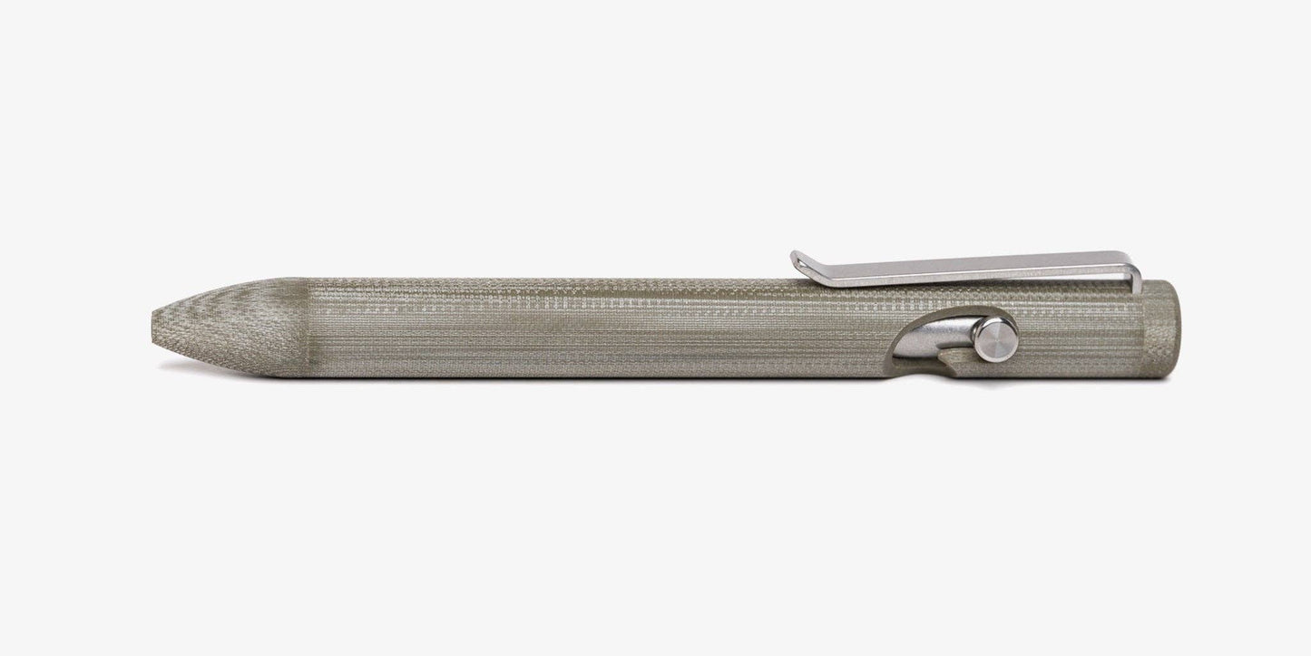 Tactile Turn G10 Bolt Action Pen: Orange / Standard [5.6"]