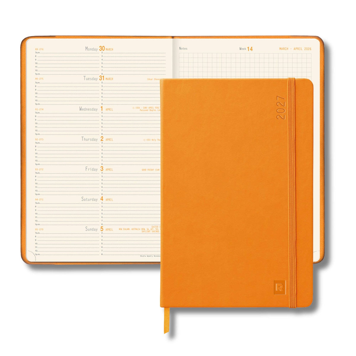 Rhodia Planner For 2027: Sapphire