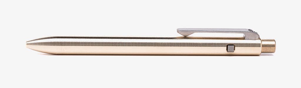 Tactile Turn Side Click Pen: Bronze / Mini