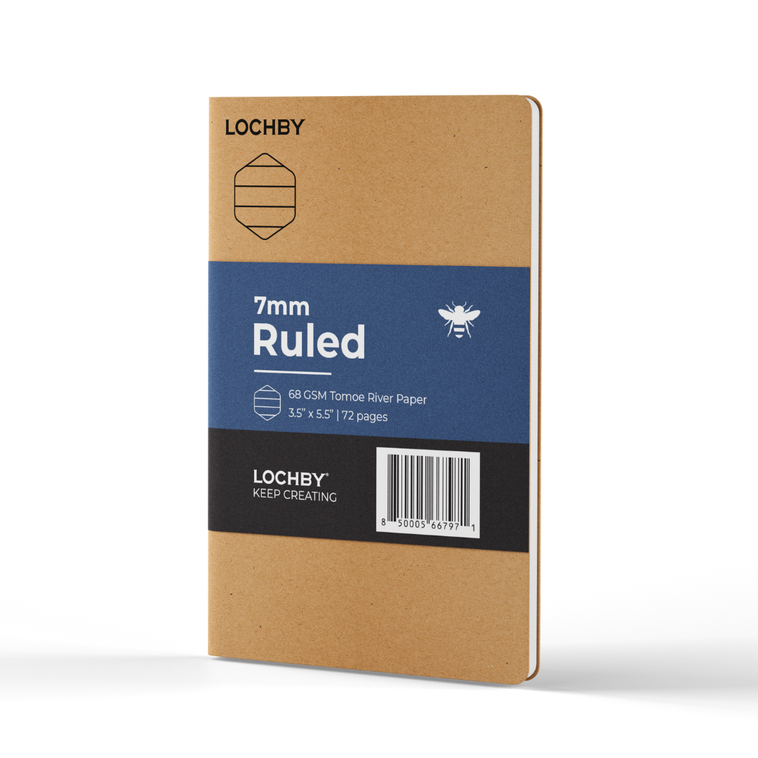 Lochby Pocket-size Ruled Notebook
