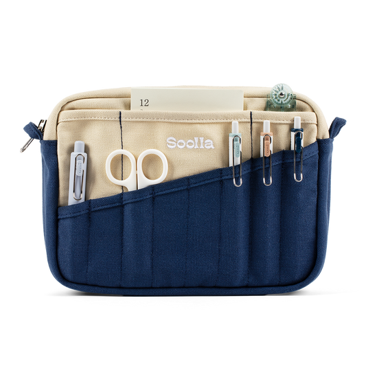 Soolla® Studio Pouch, Marina (Stationery Pouch): Marina