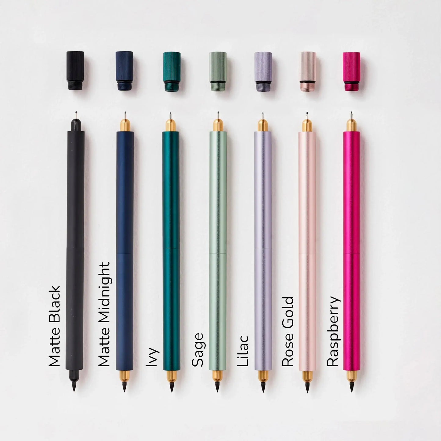 Tom's Studio Lumos Pro - Refillable Multi-Tip Pen: Ivy / Single Tip