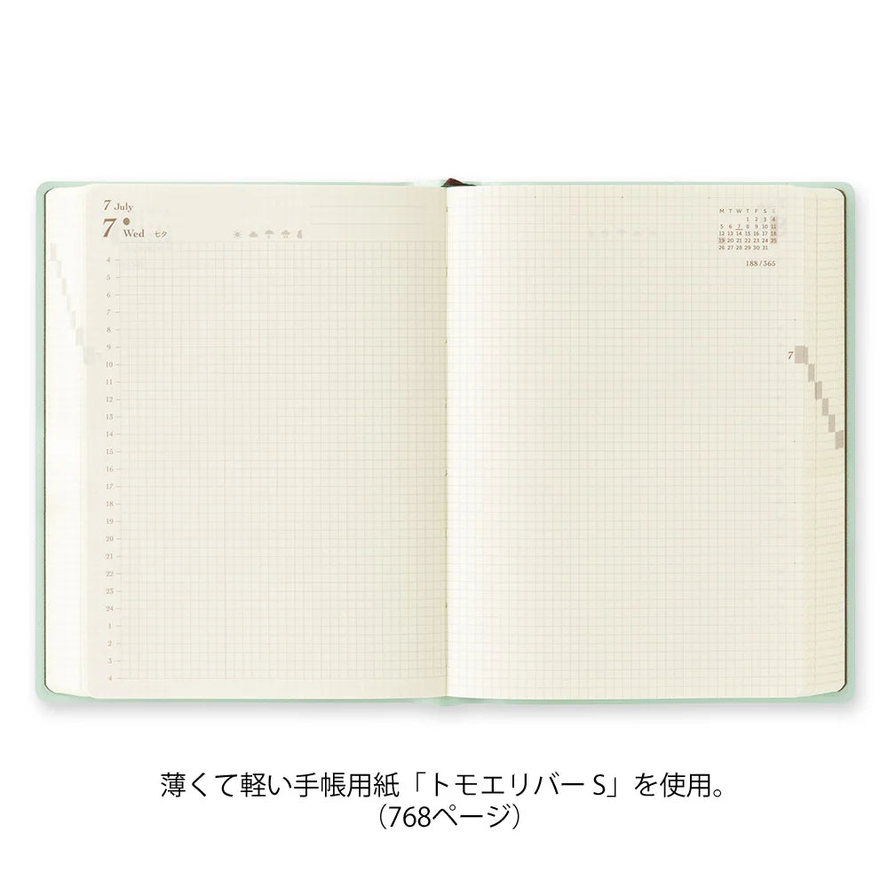 Midori 2027 Hibino Diary A6