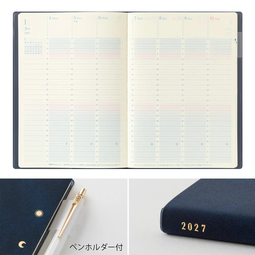 Midori 2027 Gradation Diary