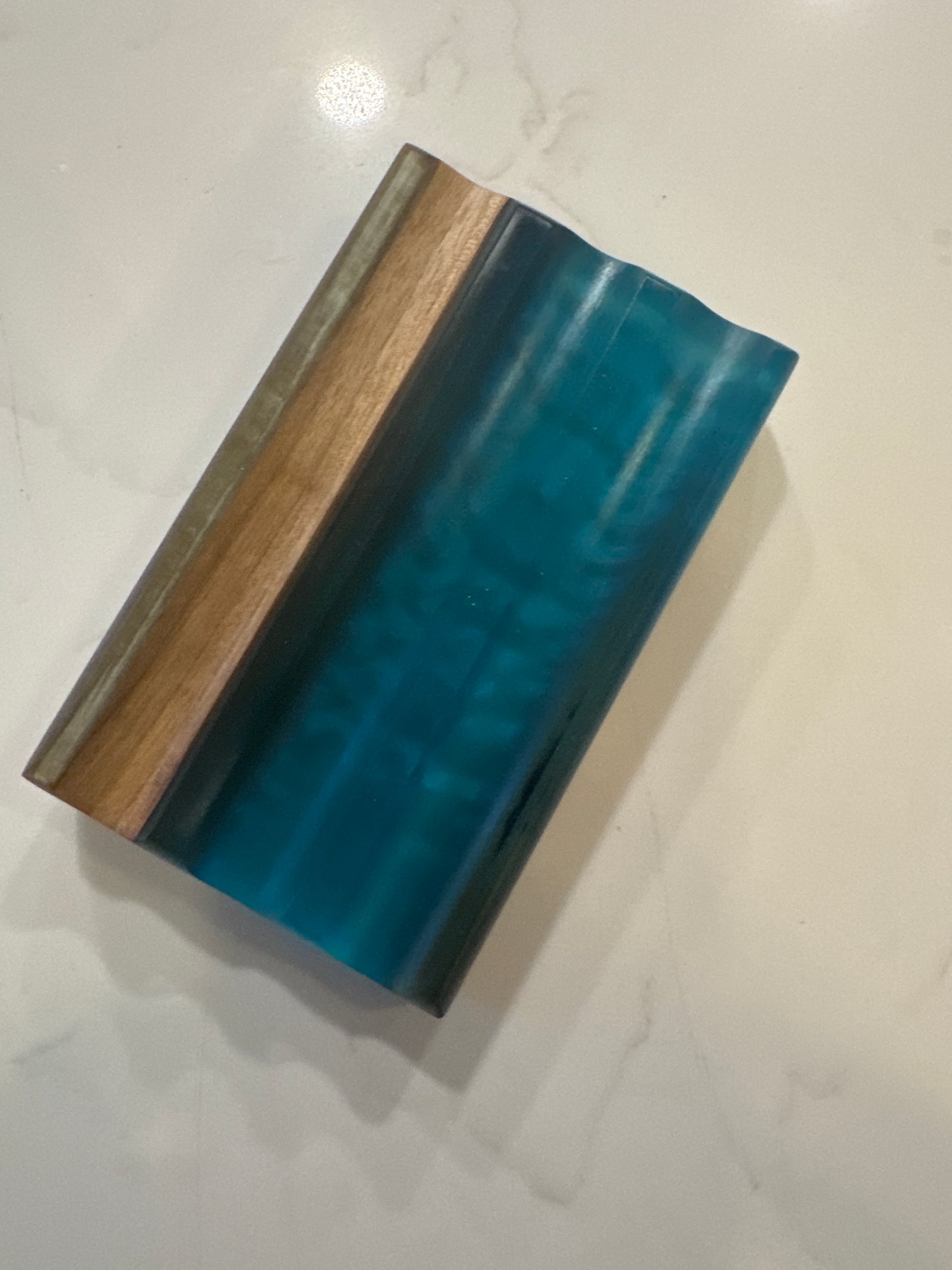 Wood and Epoxy Pen Rest
