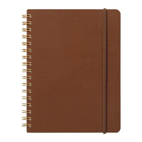 Midori Ring Notebook Grain B6 Dual Paper Notebook